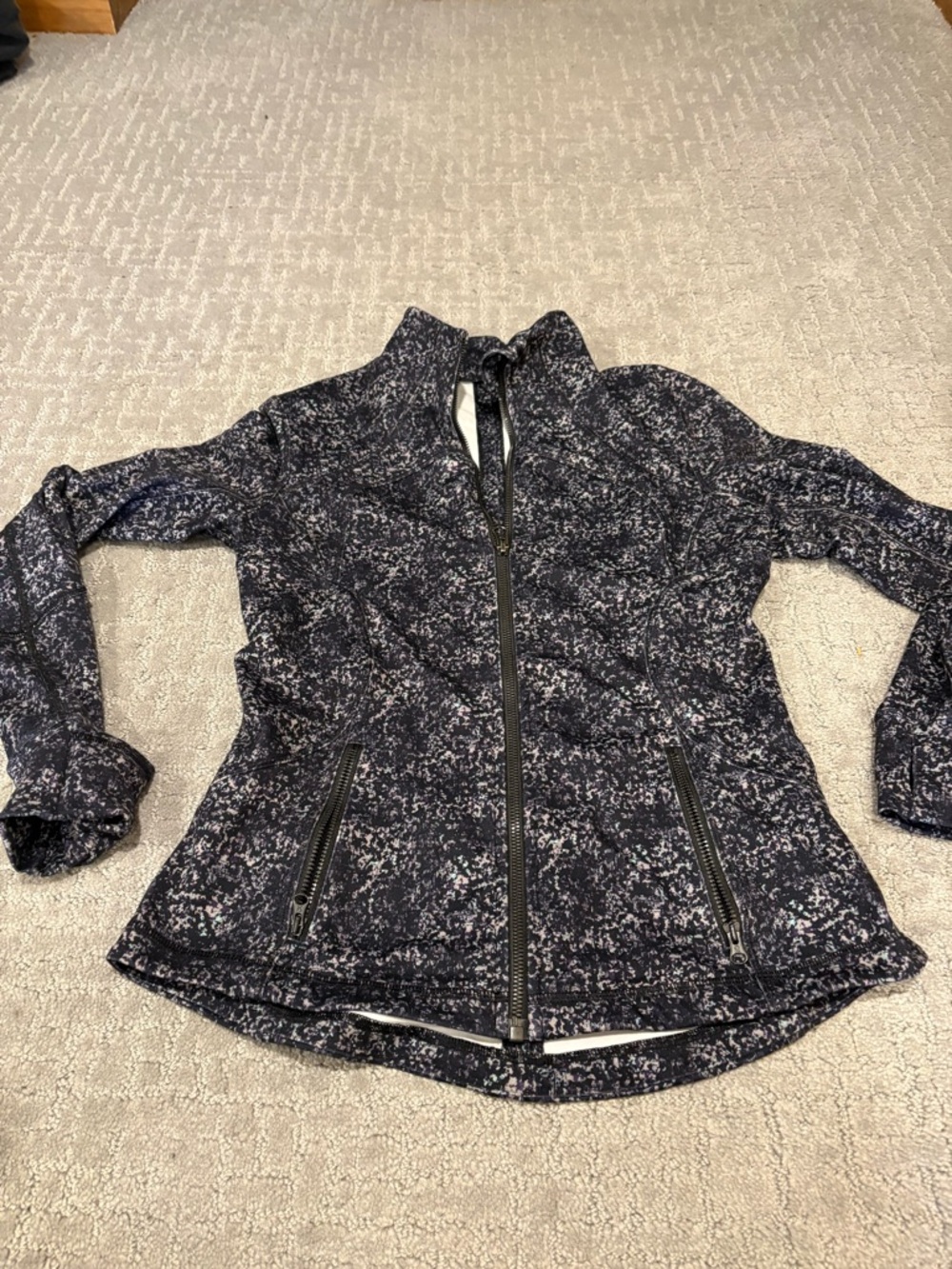 lululemon athletica Black Speckle Full-Zip Utility Jacket